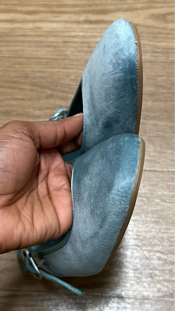 ZARA flat velvet ballet shoes - Image 10