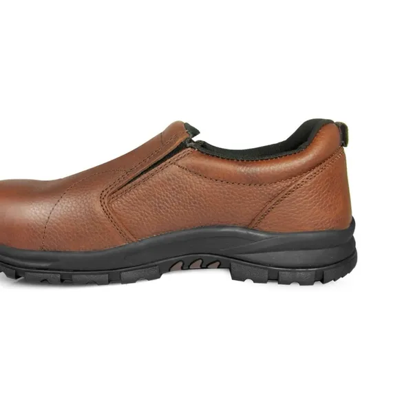 Women’s Bearcat brown comp toe slip on shoes Sz 6 S Fellas oil /slip resistant - Image 3