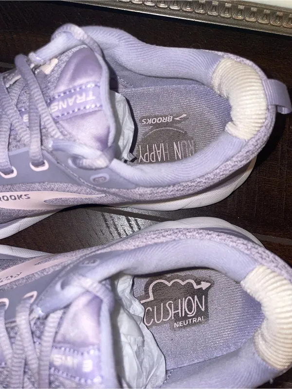 Brooks Transmit 3 Lavender Light Pink Running Sneakers Size 9.5 - Image 11