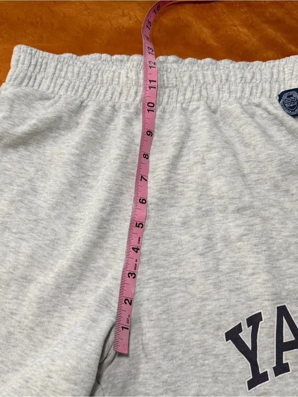 Primark Yale University Gray Athletic Shorts Collegiate small - Image 9