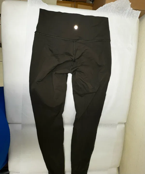 Lululemon Wunder Under Pant (Hi-Rise) *Tech Mesh 28" Dark Olive size 8 - Image 8