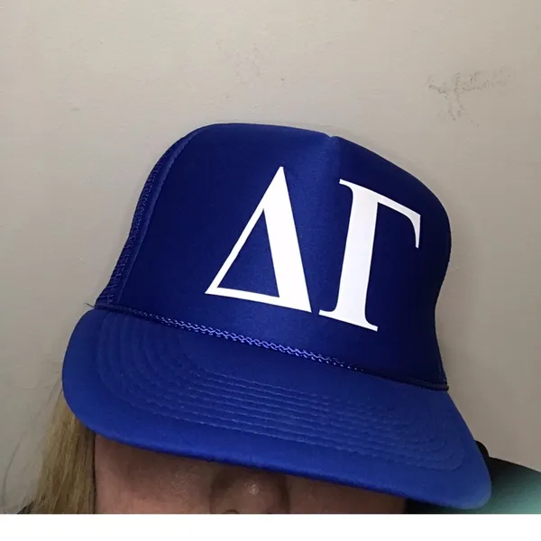 - Delta Gama sorority hat vintage blue Nissun - Image 2