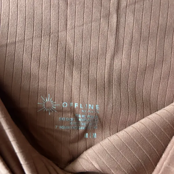 Offline by Aerie Terracotta Biker Shorts - Image 3