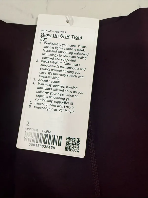 lululemon athletica Deep Plum High-Rise Leggings - Image 3