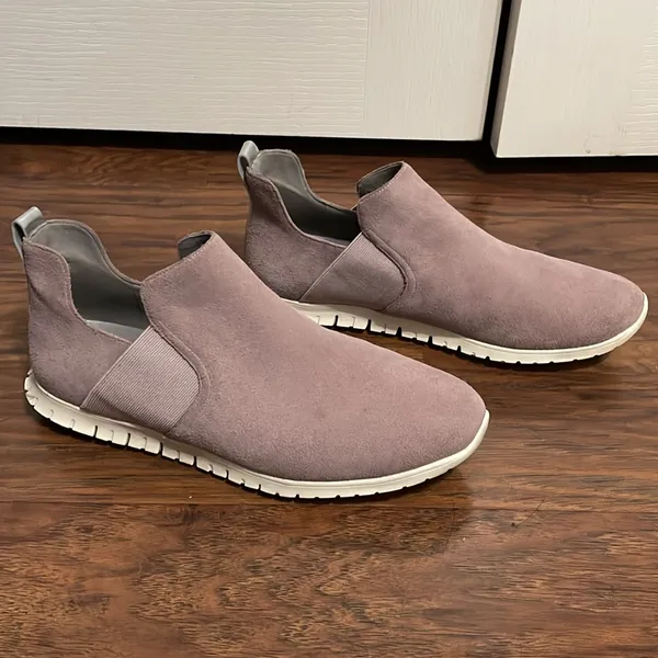 Cole Haan Zero Grand Slip on Suede Boots Sneakers Minimalist Comfort Nike Air - Image 4