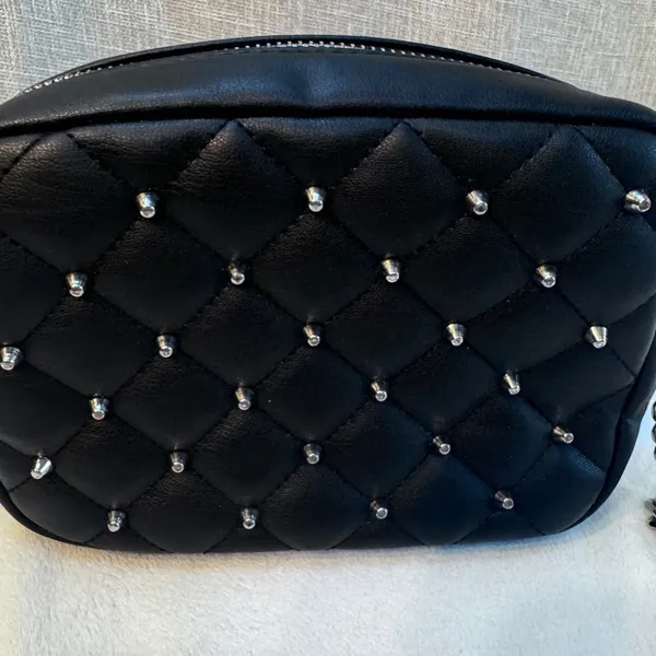 Rebecca Minkoff Black Quilted Studded Crossbody Bag New with tags - Image 2