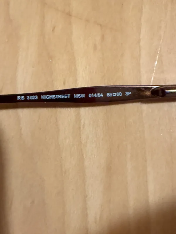 Ray-Ban Highstreet RB3023- 55mm Copper/Bronze - Image 3