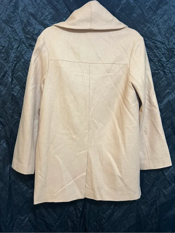 Trouve Wool Blend Coat Women’s Size XS Tan - Image 7