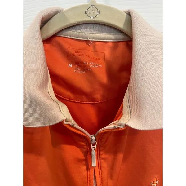 Peter Millar medium women's tank UPF‎ orange coral - Image 2