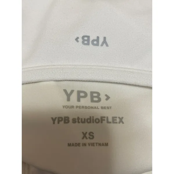 YPB Womens White Sleeveless Activewear Athletic Mini Romper A-line Tank Dress XS - Image 3