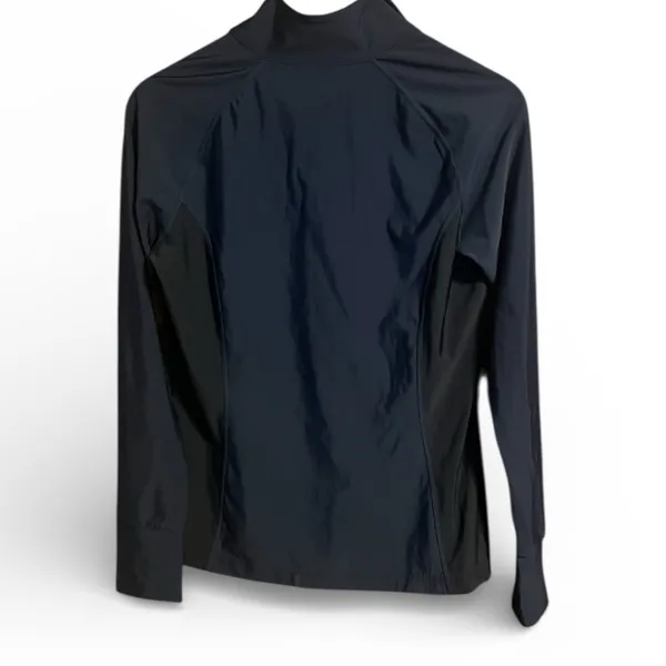 Ruby Ribbon Starlight Quarter‎ Zip Sport Top Midnight/Black Size Small - Image 4