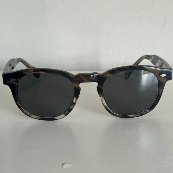 SEE Eyewear Made In Italy Johnny Depp Style Tortoise Shell Sunglasses - Image 7