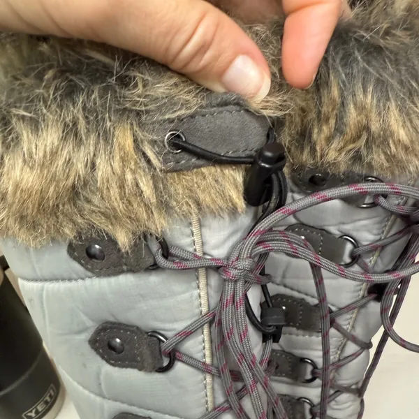 L.L. Bean Carrabassett Lace Winter Boots Sz 7.5 - Image 4