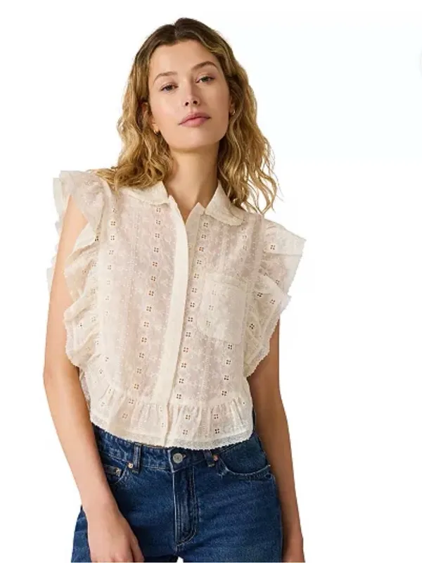 Steve Madden Adeline Top Shirt Blouse - Image 5