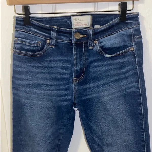 BKE Stella Mid-Rise Ankle Skinny Jeans Size 26 - Image 2