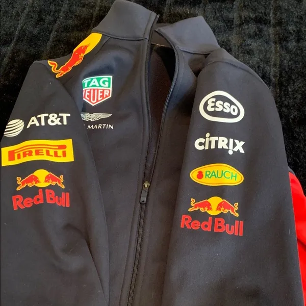 Puma Red Bull Racing F1 Aston Martin Team Softshell Jacket Women Small - Image 12