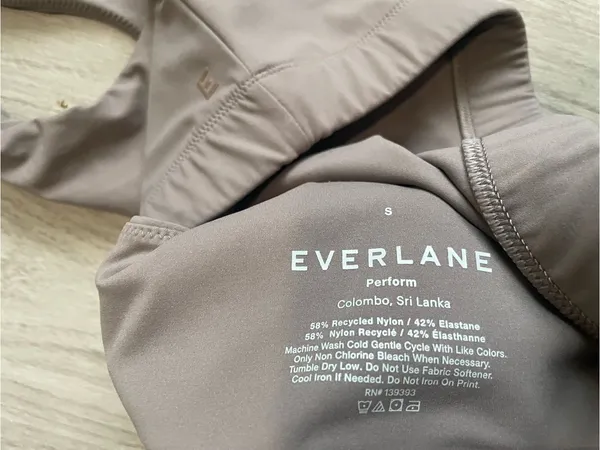 Everlane Scoop Bralette in Taupe - Image 3
