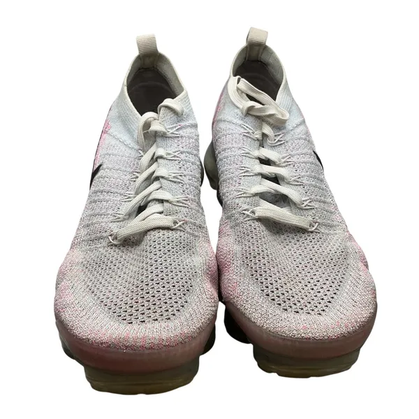 Nike Air VaporMax Flyknit 2 White Rust Pink Running Shoes 942842-102 Womens 10.5 - Image 4