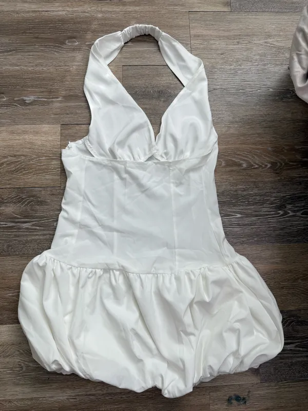 White mini dress Size M - Image 2