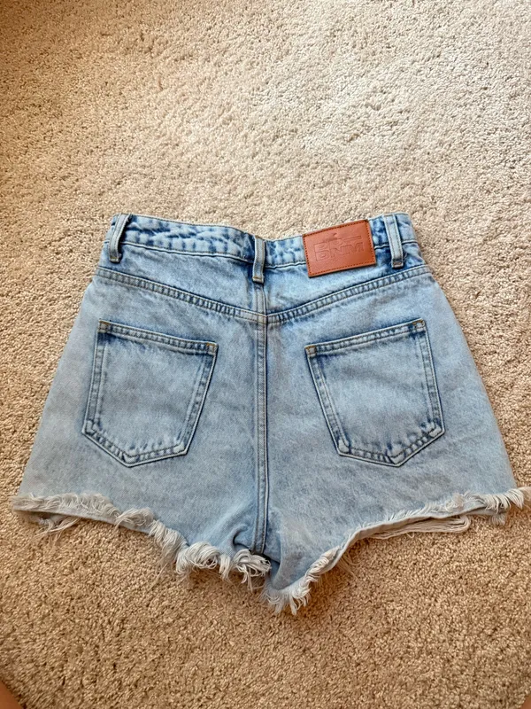 Princess Polly Denim Shorts High-Waisted - Image 2