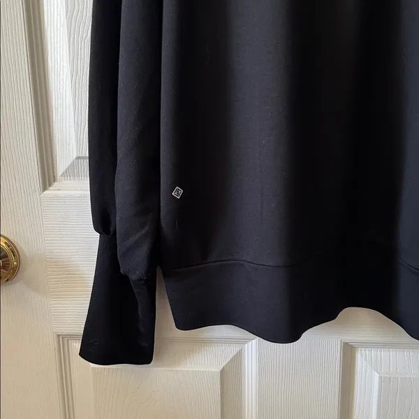 Antonio Melani Indie Sleaze Black Unwind Hoodie Soft Sweatshirt Sz LNWT - Image 8