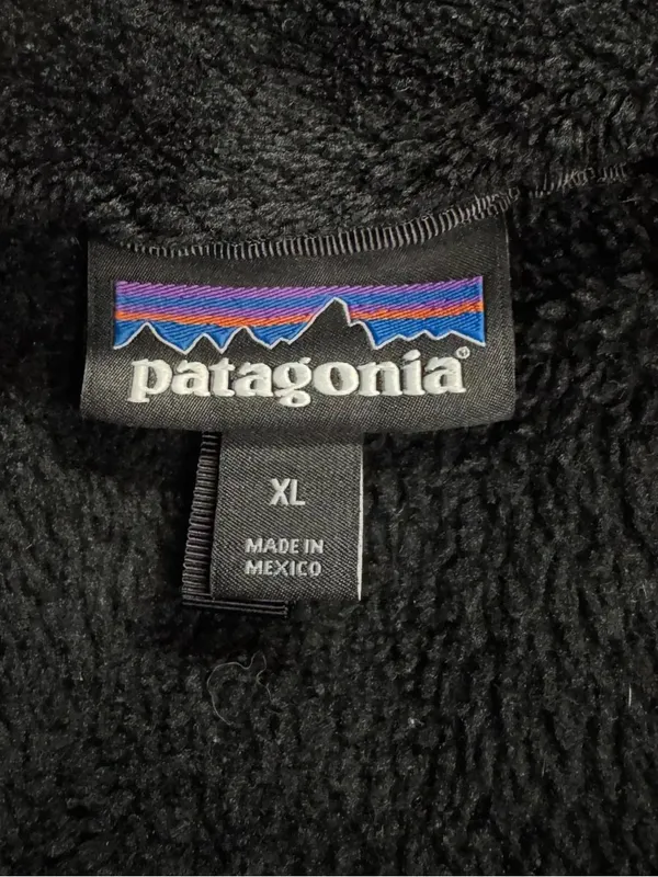 Patagonia Re-Tool Snap-T Pullover Sweatshirt Black Women’s XL - Image 2