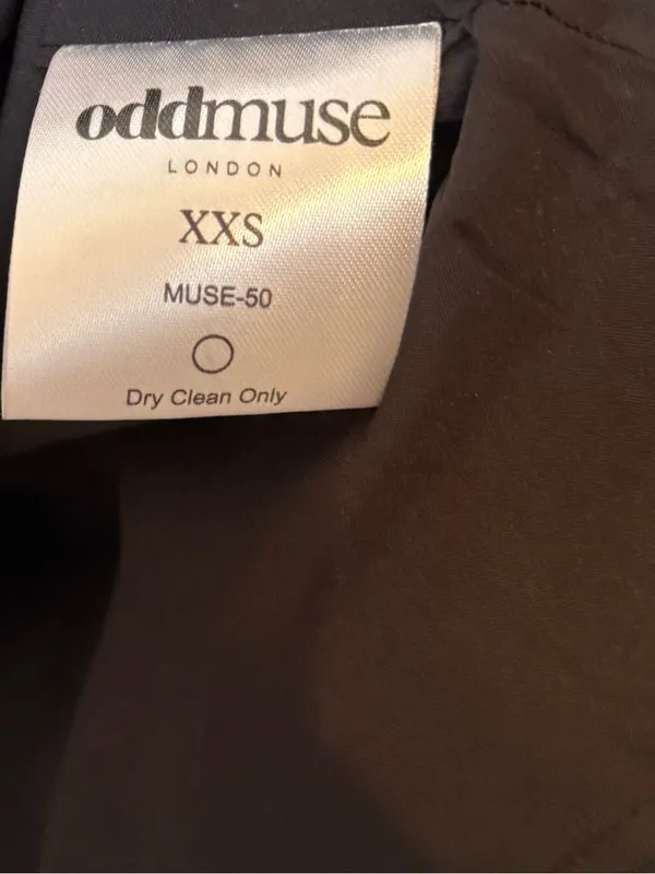 Odd Muse The Ultimate Pearl Mini Dress in Black - Image 5