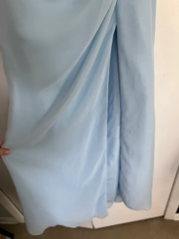 Azazie Sky Blue Barbie Formal Dress - Image 4