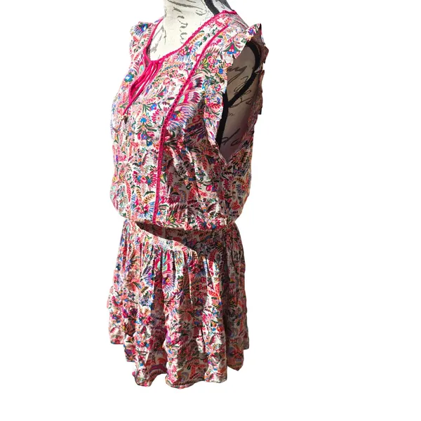 Natural Life NWOT Lyla Pink Floral‎ Print Dress Sleeveless Women's Small - Image 5
