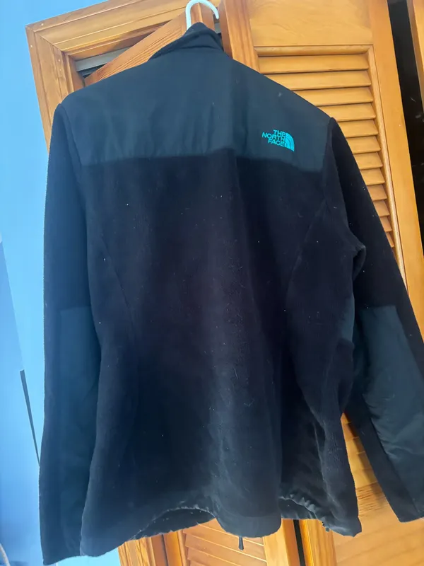 North Face The Women’s Fleece Jacket Full-Zip Black - Image 3