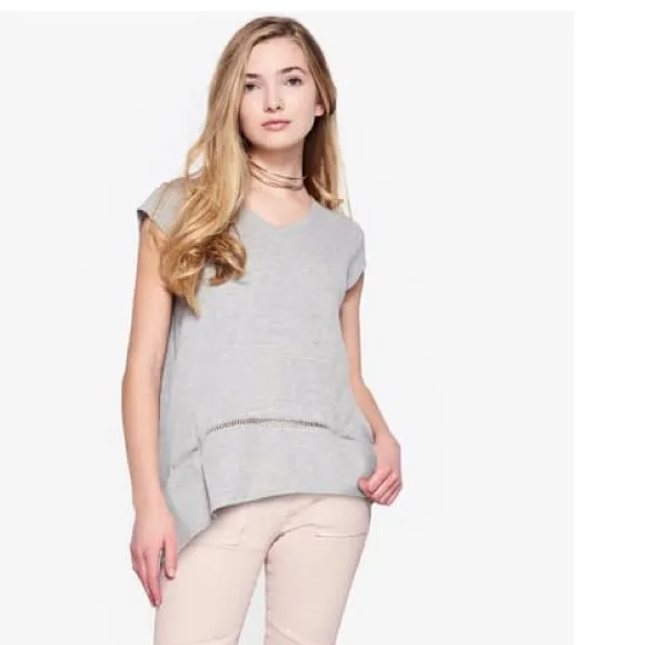 Maddie Style Waffle Top Gray Size undefined - Image 3