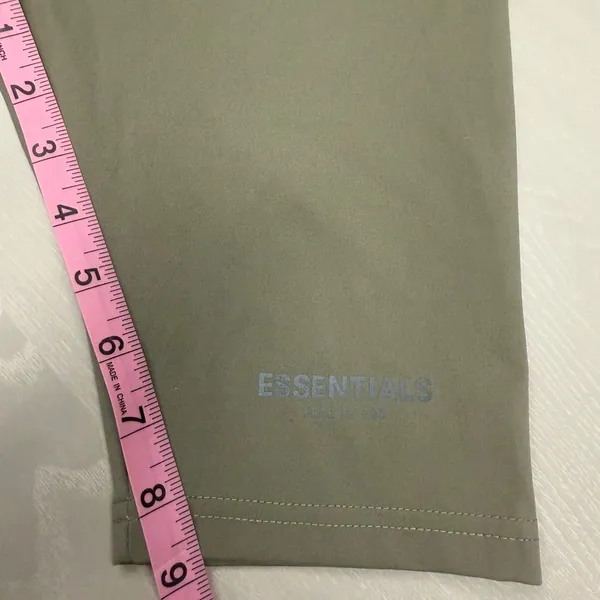 Fear Of God Essentials Green Biker‎ Shorts Women's Size XXS NWT - Image 6