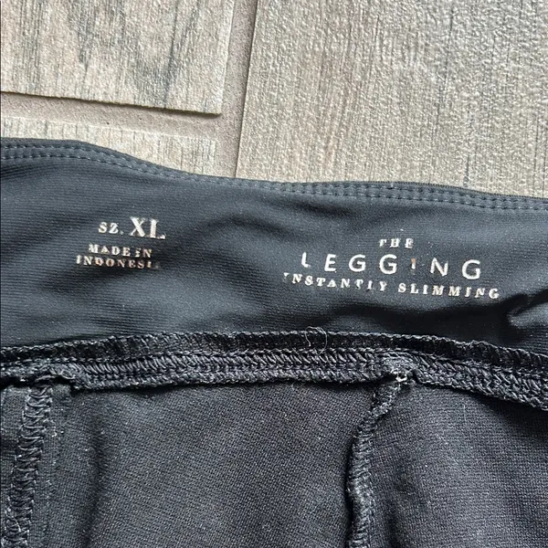 White House Black Market Black High-Rise Leggings - Image 2