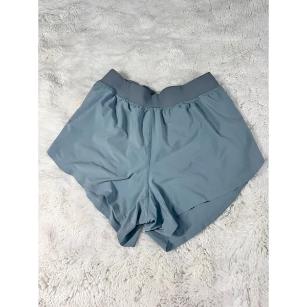 CRZ YOGA 2.5" Running Shorts L Blue High Rise Athletic Workout Dolphin - Image 2