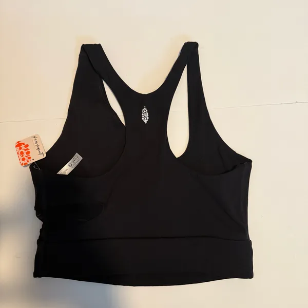 Free People Movement Black Racerback Tank - Image 4