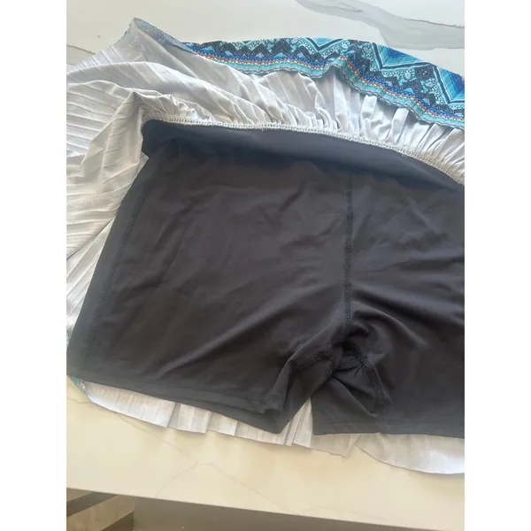 EUC Lucky In Love Tennis Golf Skirt with Shorts Skirt XL - Image 4
