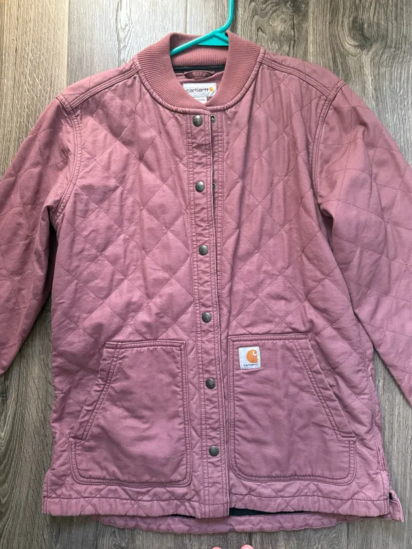 Carhartt Cathartic Pink Fleece Jacket - Image 2
