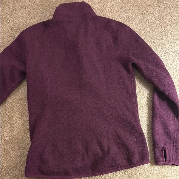 The North Face Purple Fleece Jacket - Image 5