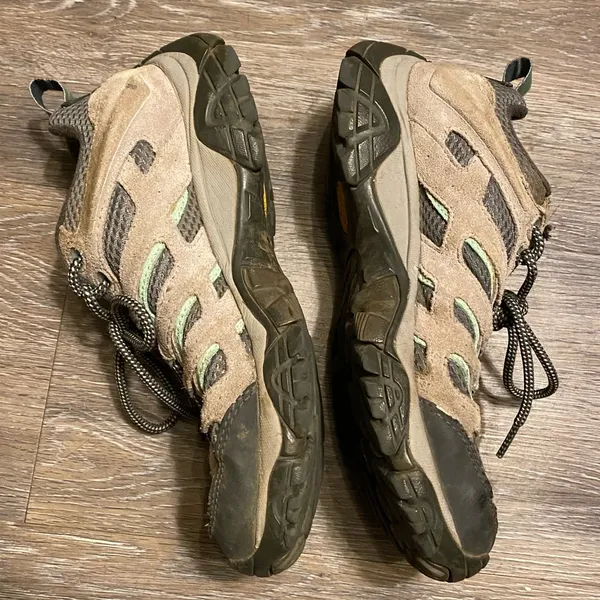 Merrell Drizzle/Mint Low Top Hiking Shoes Size 7 - Image 7