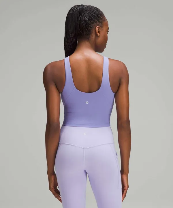 Lululemon Align High Neck Tank Top Dark Lavender 4 - Image 2
