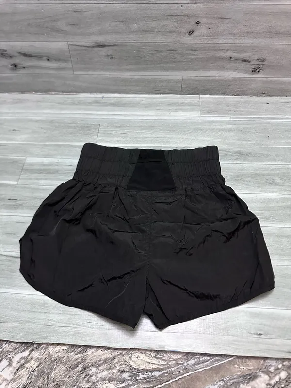 FP Movement by Free People Black Smocked-Waist Athletic Shorts SP - Image 10