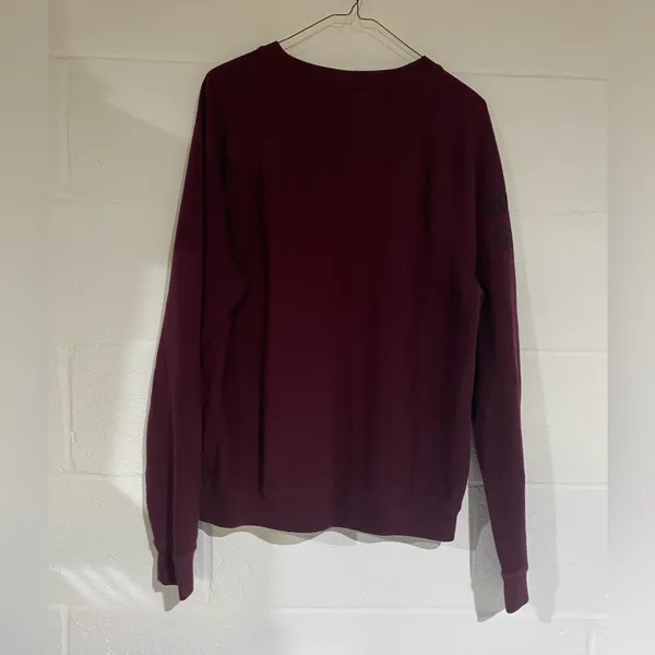 PINK Victoria's Secret Burgundy Top - Image 2