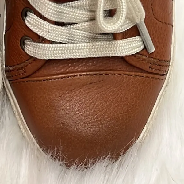 ‎Frye Leather Low Top Sneakers A3 - Image 3
