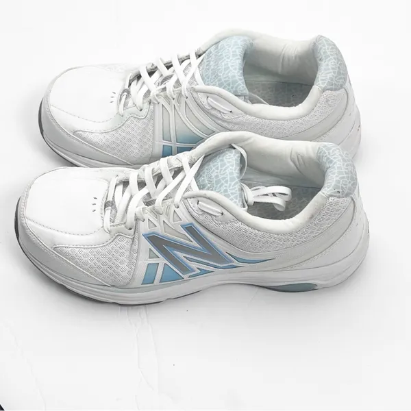 NEW BALANCE White Blue 847 V2 WW847WT2 Running Shoes Sneakers Women’s Size 9.5 - Image 4