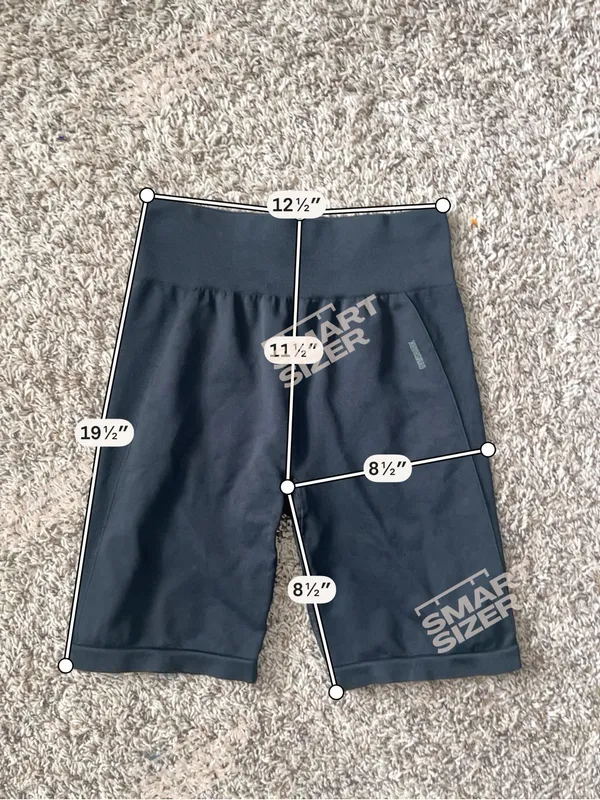 GYMSHARK | Black Biker Shorts Sz S - Image 5
