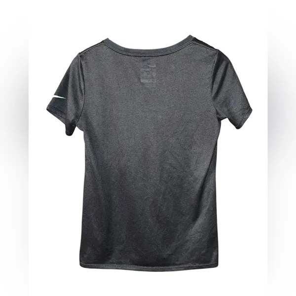 Nike Athletic Dri Fit Black Tee Woman’s Medium - Image 2