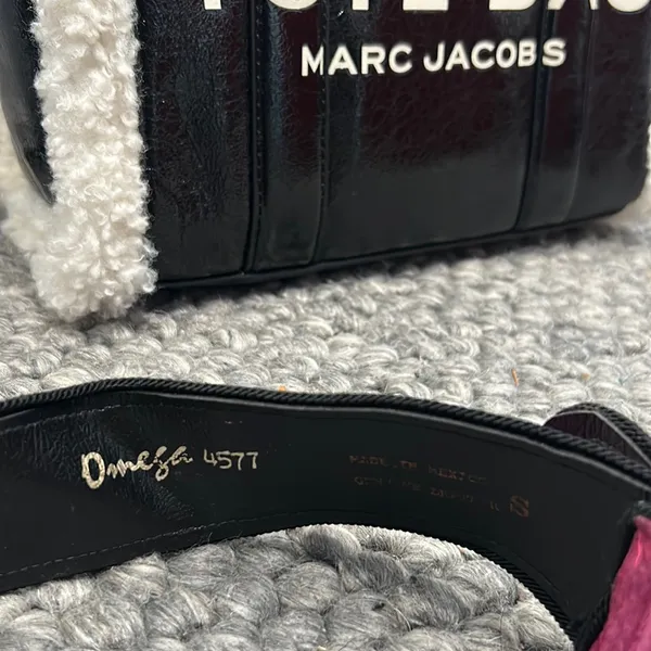 Omega BLACK PINK FUNKY Belt SIZE S‎ - Image 3