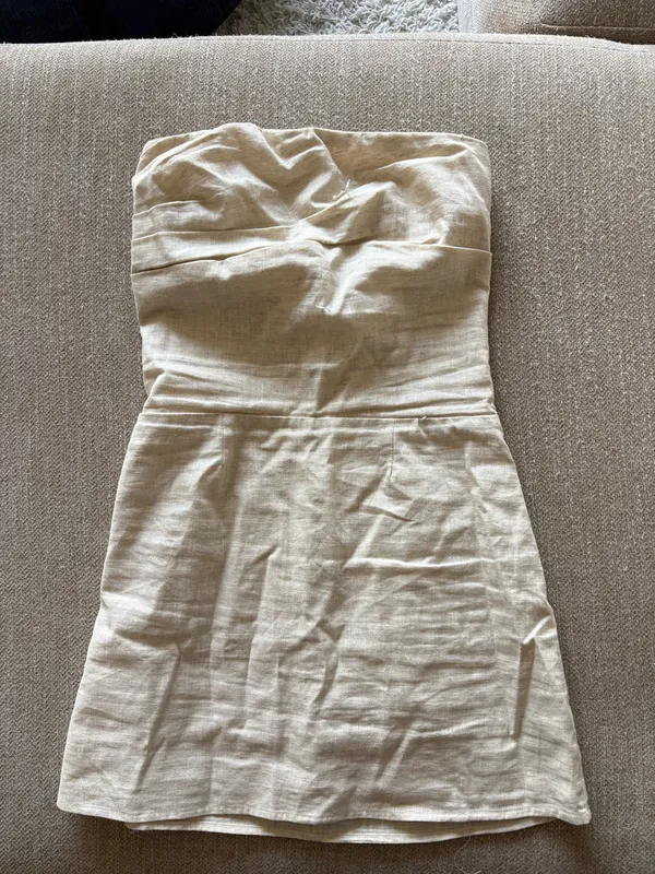 Revolve Linen Dress Sndys - Image 2