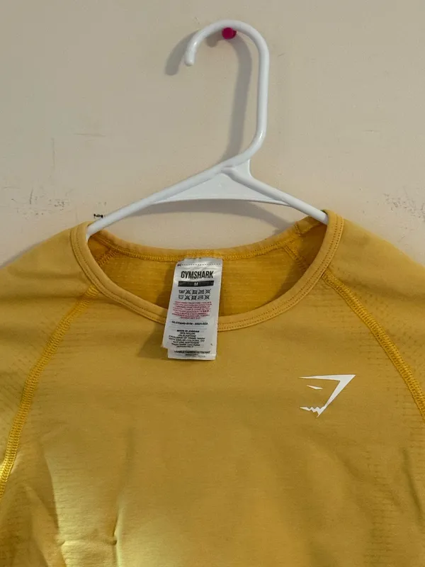 Gymshark yellow vital crop top - Image 2