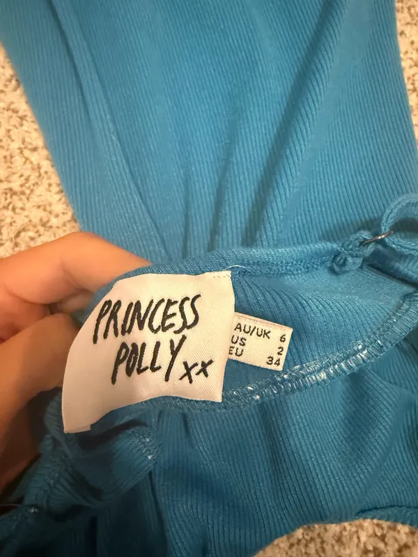 Princess Polly Blue Mini Dress Bodycon - Image 3